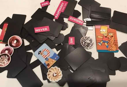Photo of free Apx. 120 used flat fridge magnets (Orrell, wigan, WN5) #1