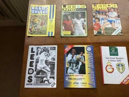 Photo of free Leeds United programmes (Stanks LS15) #2