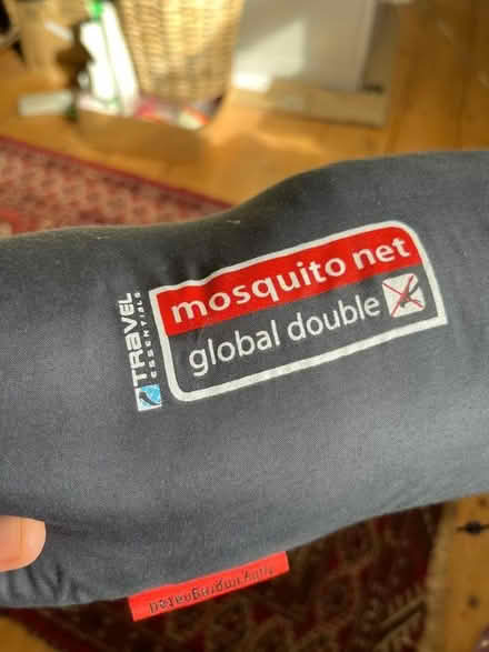 Photo of free Double mosquito net in great condition (Shoreham-by-Sea BN43) #1