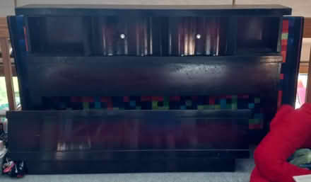 Photo of free Full size headboard/footboard/rails (S. Billerica) #2