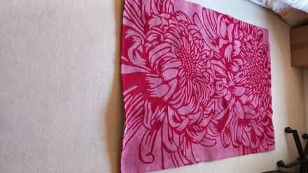 Photo of free Next rug pink and red (Walkern) #2