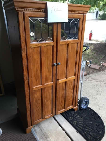 Photo of free Armoire Desk (West side near RT 28) #1