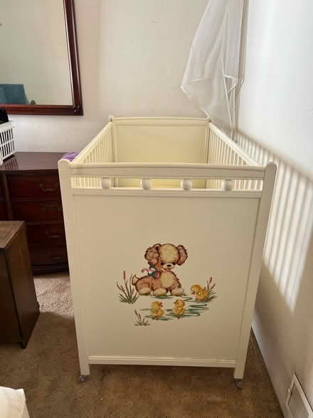 Photo of free Vintage off white crib (266 Sausalito St, Corte Madera) #1