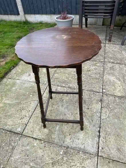Photo of free Oak side table (Harlescott SY1) #1