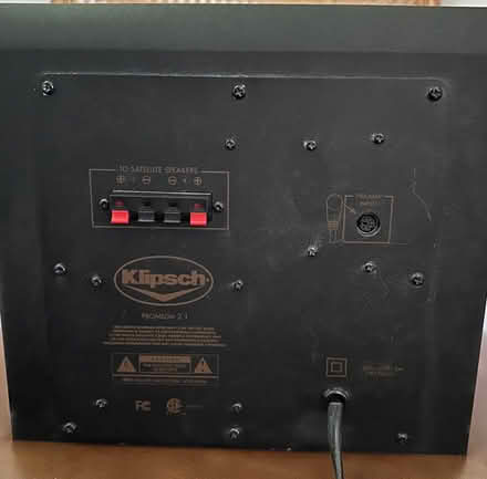Photo of free Klipsch Computer Speakers (Ossining, NY) #2