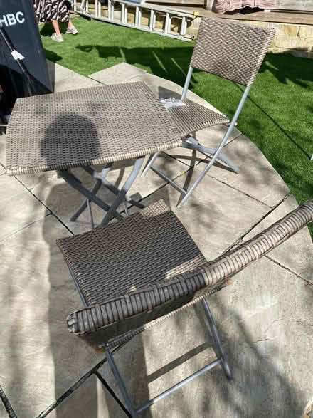 Photo of free Garden table and 2 chairs (HG3) #3