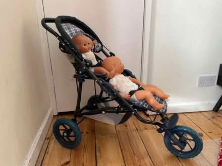Photo of free Toy double pram (Queen's Park BN2) #1