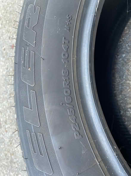 Photo of free Bridgestone Dueler Tire (Ayer, Ma) #3