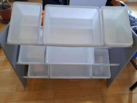 Photo of free Storage box shelving unit (East Dulwich SE22) #1
