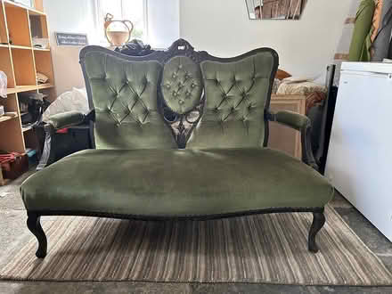 Photo of free Antique victorian parlour sofa (Hambridge TA10) #1