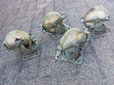Photo of free Large Castor wheels (Sagar Holme) #1