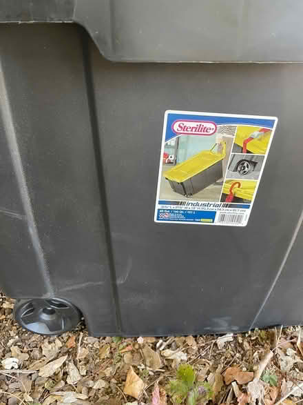 Photo of free 4 large plastic bins (Ventura Neigborhood) #2