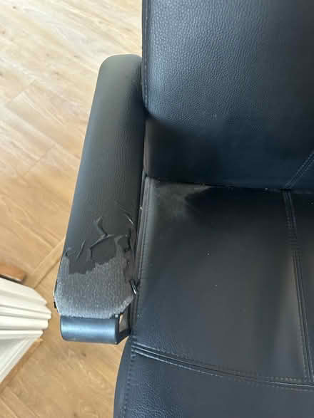 Photo of free Black office chair (GU1) #3