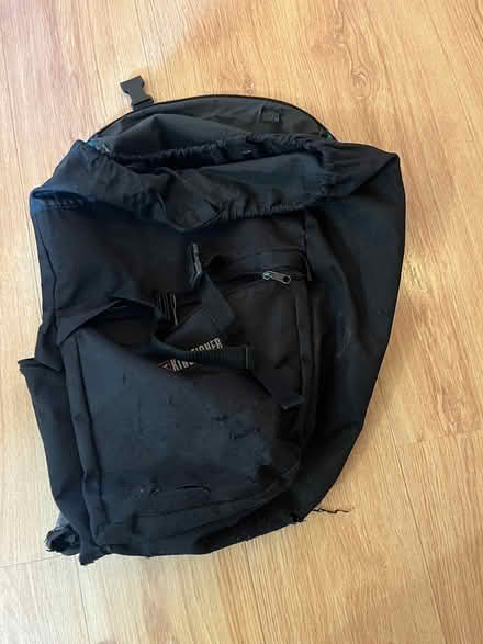 Photo of free Battered old bicycle, pannier bag (Whitechapel E1) #2