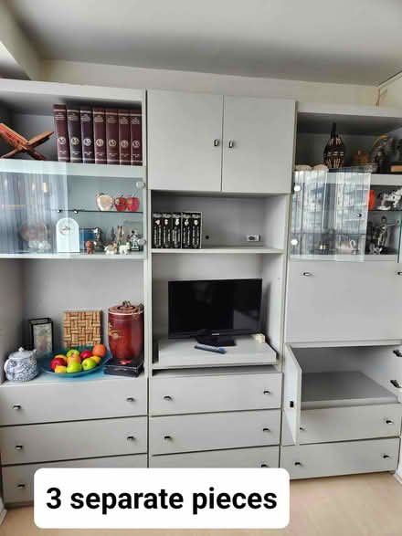 Photo of free 3) Shelf/drawer cabinets (Riverdale, Bronx) #1