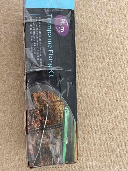 Photo of free Trampoline tie down kit - partial (Longthorpe) #1