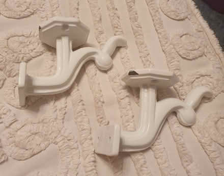 Photo of free 2 Iron stair rail brackets (Thornton Heath CR0) #3