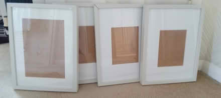 Photo of free 4 white picture frames (Orpington BR5) #1