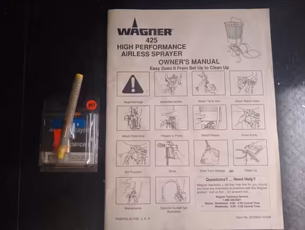 Photo of free WAGNER 425 paint sprayer (Morris Park) #2