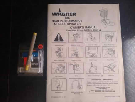 Photo of free WAGNER 425 paint sprayer (Morris Park) #2