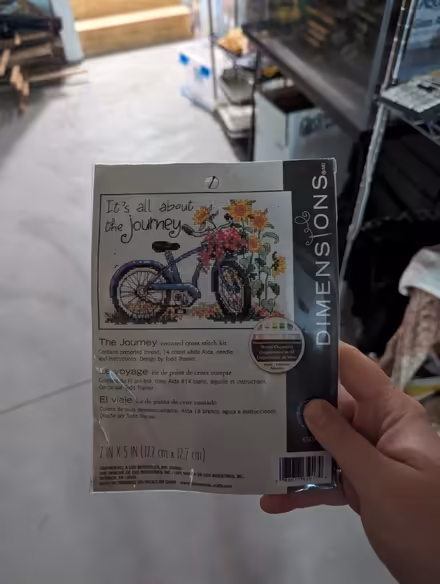 Photo of free Embroidery kit (Shell gas station, Hampton NJ) #1