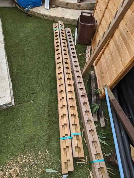 Photo of free Wooden beams (Chessington KT9) #2
