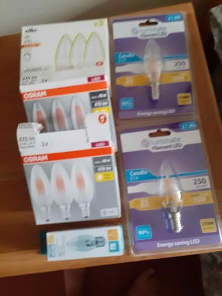 Photo of free Candle light bulbs (Bloxham OX15) #1