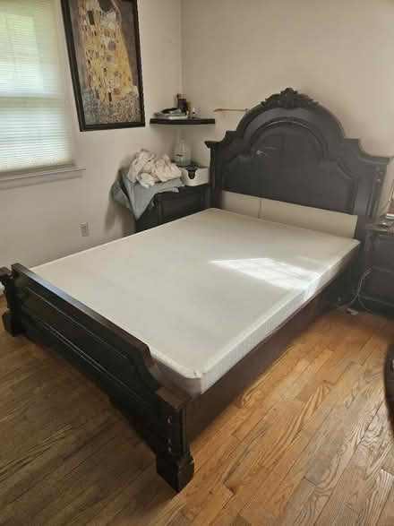 Photo of free Queen frame and boxspring (Fairfax city) #1