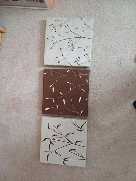 Photo of free 3 10jn wall canvas (Abingdon OX14) #1