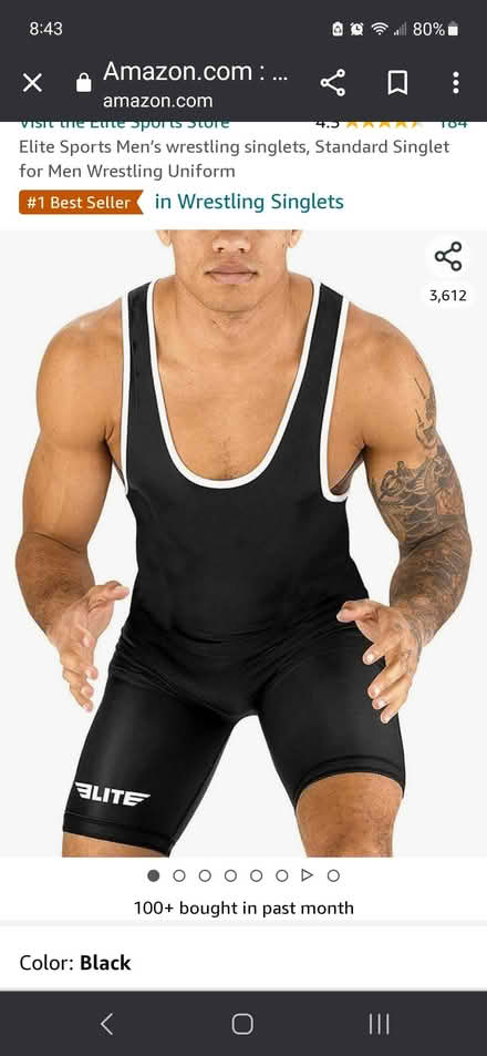 Photo of Wrestling suit (Redford) #1