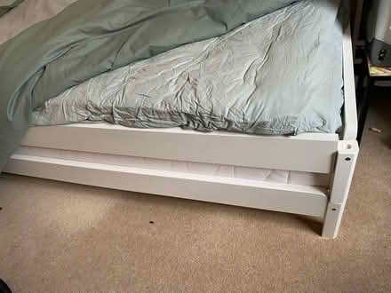 Photo of free Two single stackable beds & mattres (SW18) #2