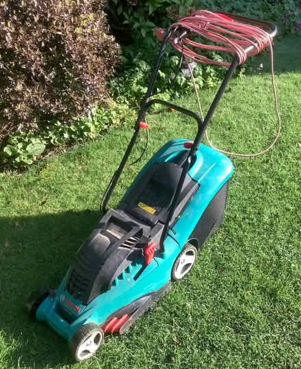 Photo of free Bosch Rotak 34 Lawnmower (Brickhill MK41) #1