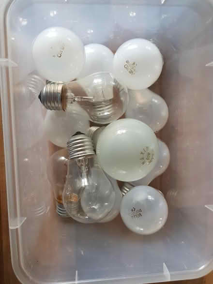 Photo of free Screw fit light bulbs (Park road LE11 Loughborough) #1