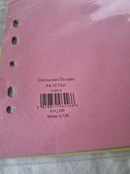 Photo of free Paper subject dividers (TW13, Hanworth) #3