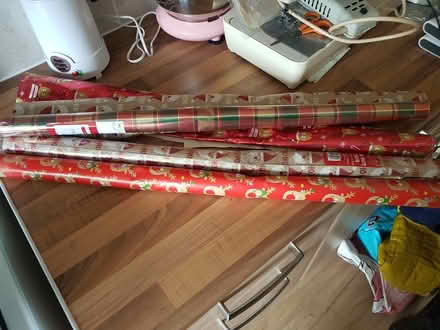 Photo of free Christmas wrapping paper (Park road LE11 Loughborough) #1