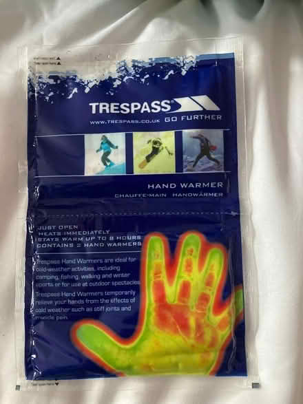 Photo of free Handwarmer. (Smallwood B98) #1