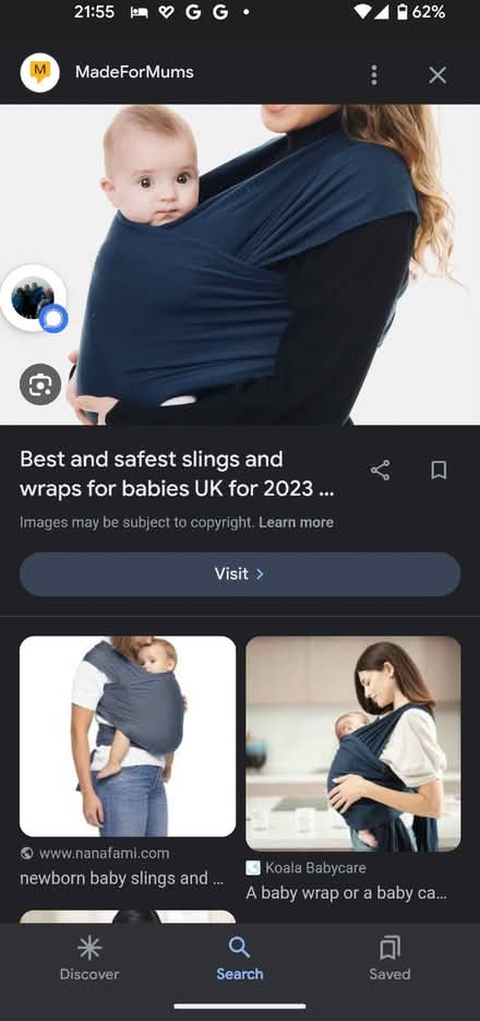 Photo of free Baby wrap/sling (Knighton LE2) #1