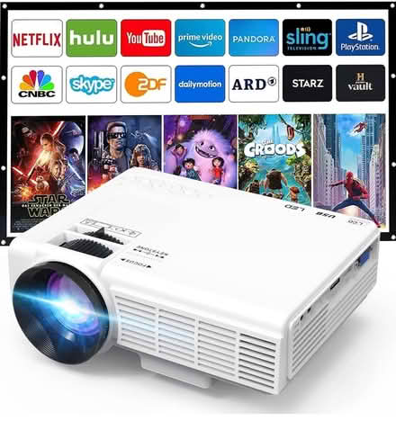 Photo of a tent and a mini projector (27320) #1