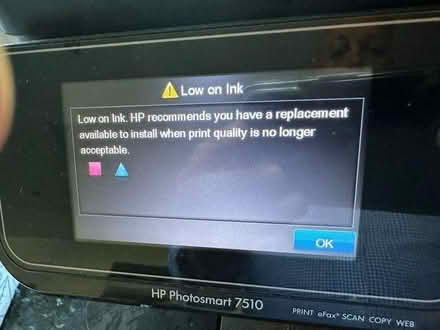 Photo of free HP Photismart Printer (Ellesborough HP17) #2