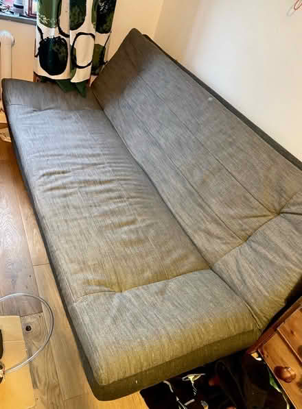 Photo of free Grey sofa bed Good condition. Heavy (OX4 near Donnington Bridge) #1