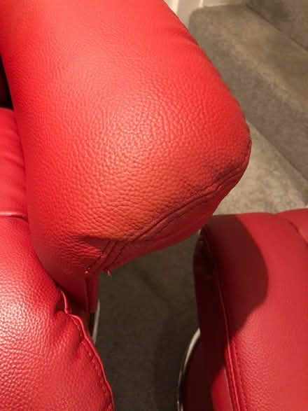 Photo of free Swivel recliner with footstool (LE67 Bagworth) #2