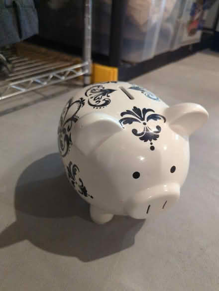 Photo of free Ceramic piggy bank (Shell gas station, Hampton NJ) #1