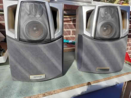 Photo of free Pair of large speakers. (Stubbington PO14) #2