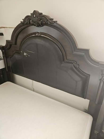 Photo of free Queen frame and boxspring (Fairfax city) #4