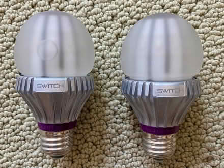 Photo of free Two 40-Watt equivalent LED Bulbs (El Camino Real & Wolfe Road) #2