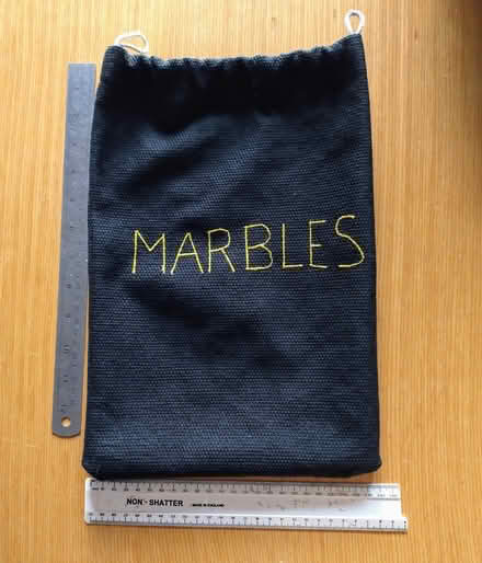 Photo of free Marbles bag with drawstring (Allerton) #1