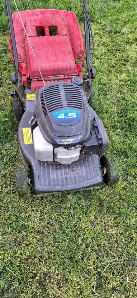Photo of free Honda 4.5 engine lawn mower on a mountfield base (Clungunford CP SY7) #2
