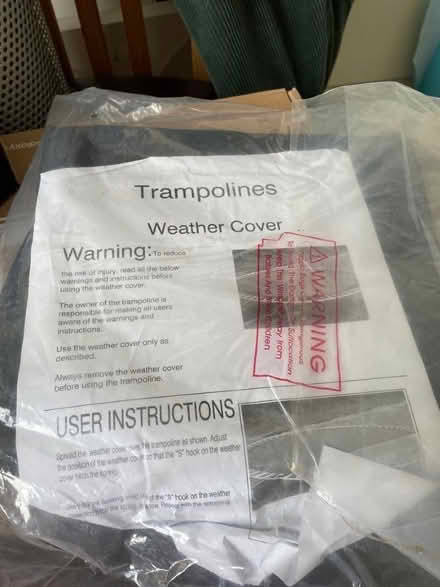 Photo of free Trampoline Cover (Longthorpe) #1