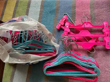 Photo of free Kids coat hangers (Brook Street CM14) #1