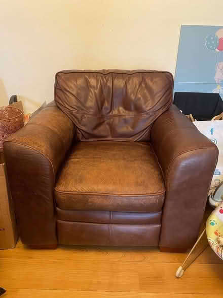 Photo of free Leather armchair (Scale Hall LA1) #1